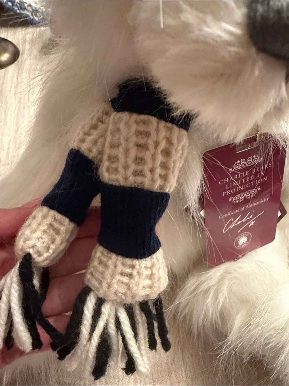 NWT! Rare, Retired, Limited Edition! Charlie Bears Snowbaby